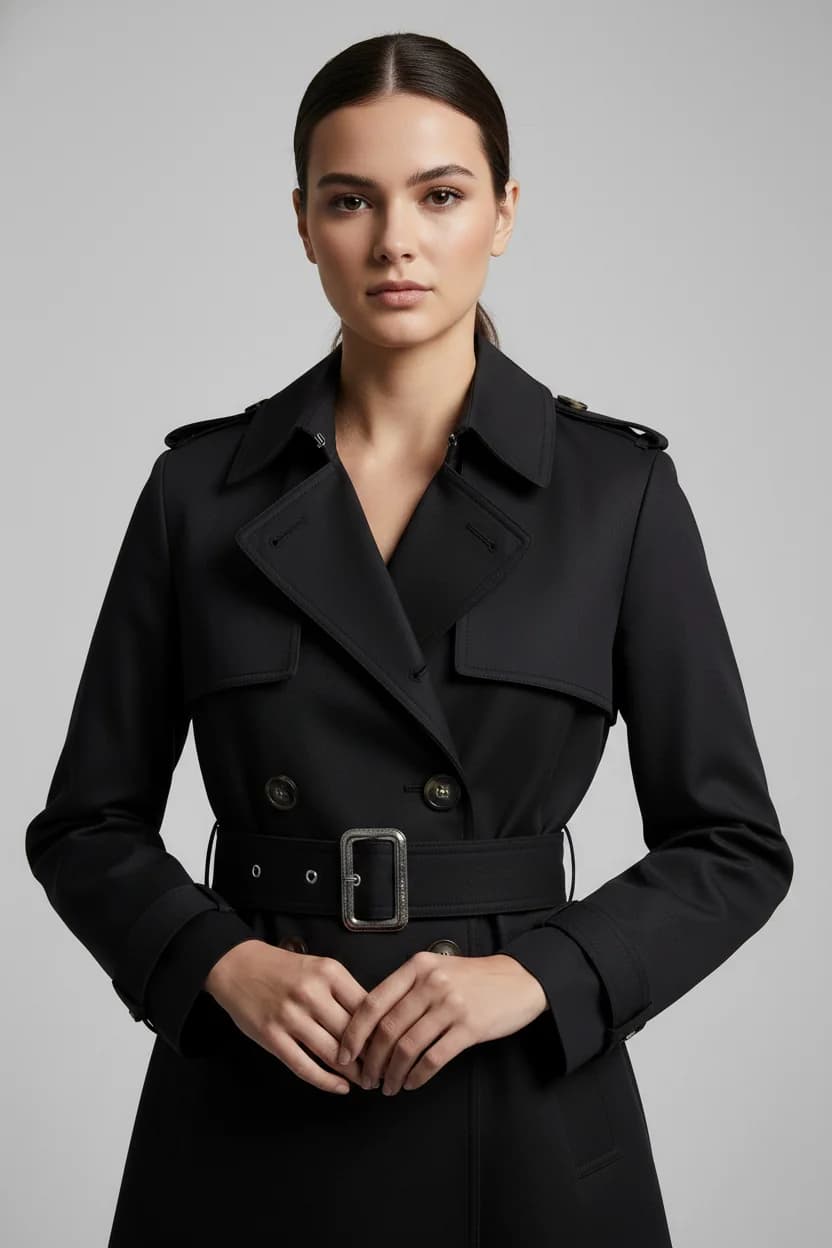Heritage Double-Breasted Trench Coat