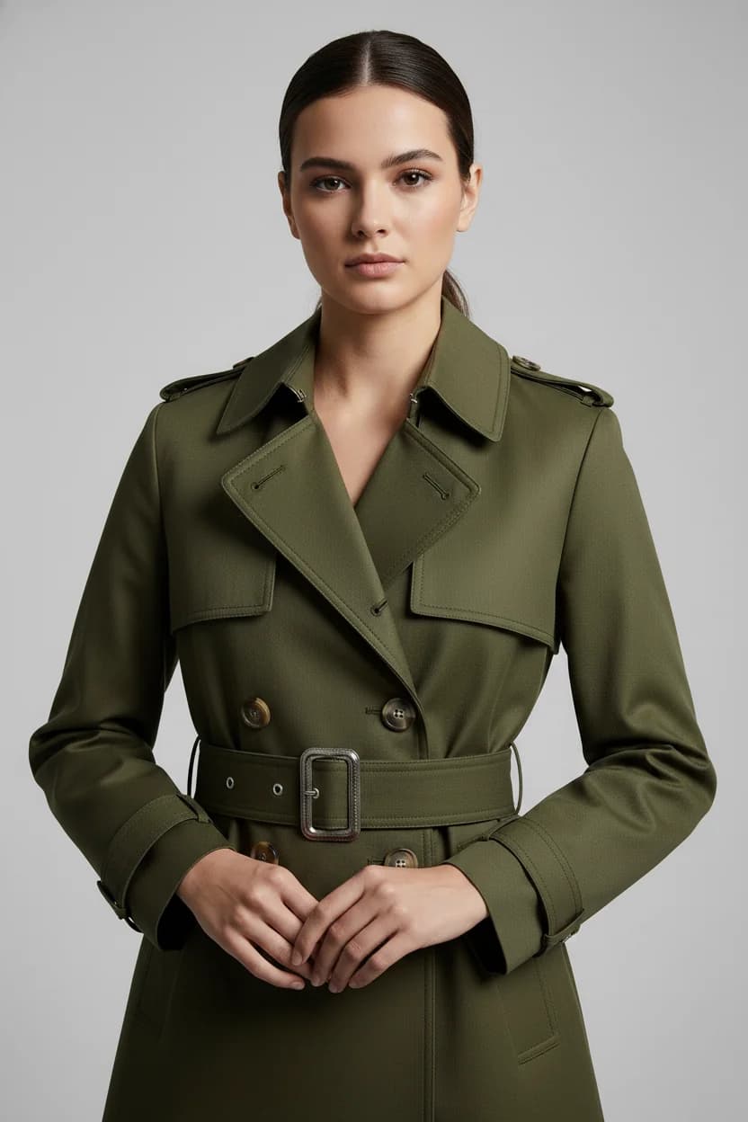 Heritage Double-Breasted Trench Coat