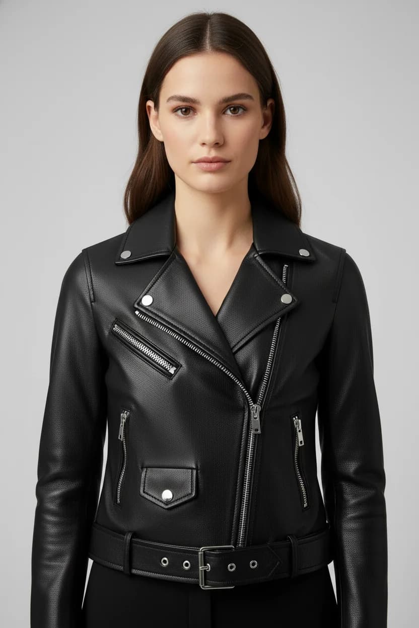 Atelier Leather Biker Jacket