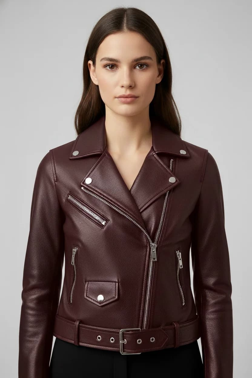 Atelier Leather Biker Jacket