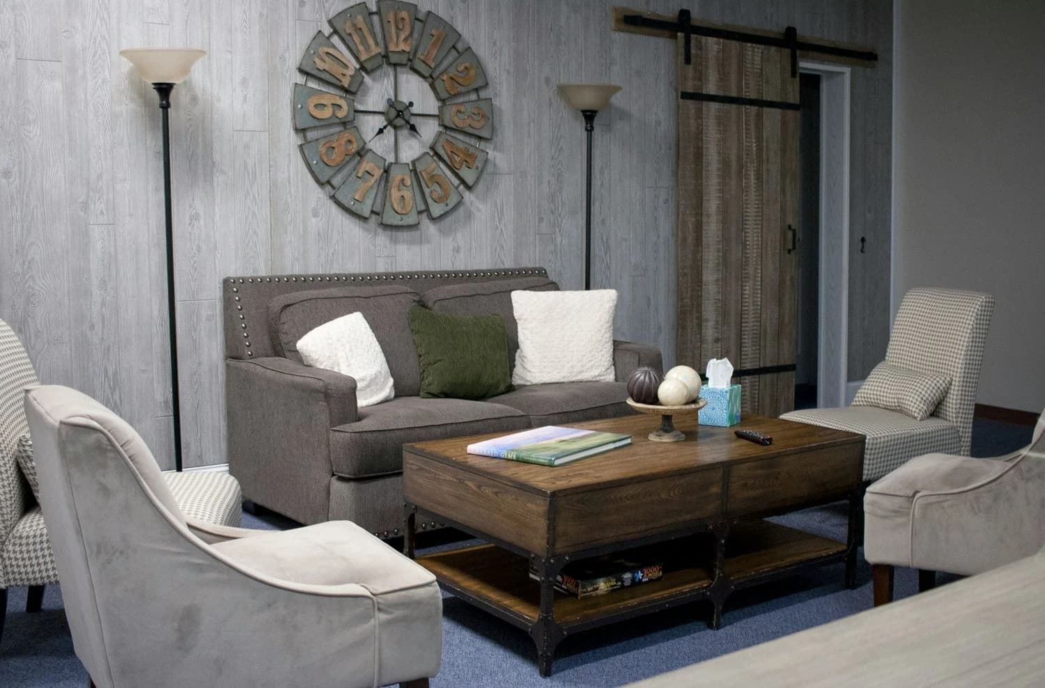 OakCraft Wooden Sofa